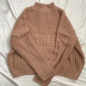 Sweater thick material turtle neck